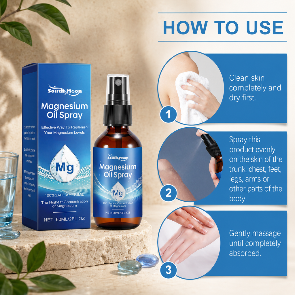 Magnesium Oil Spray Tea Tree Oil Supplements Magnesium