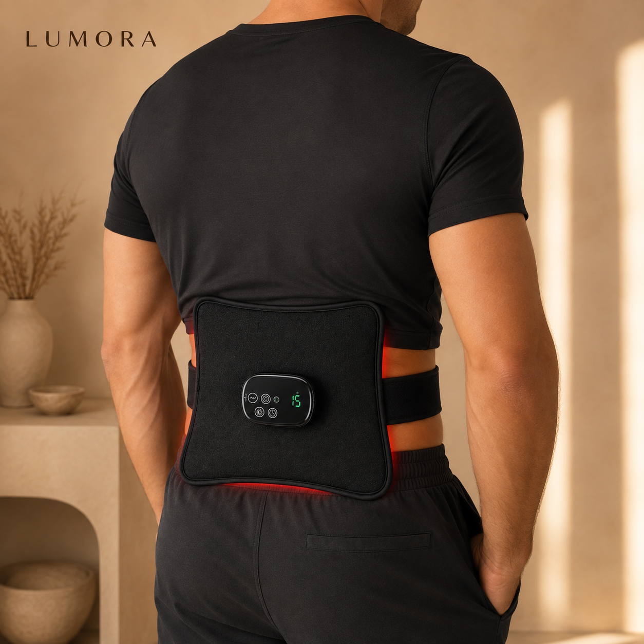 Household Red Light Charging Vibrating Red Light Therapy Mat