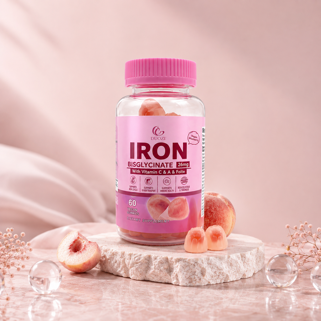 Calcium Iron And Zinc Nutritional Supplements For Sandwich Gummies