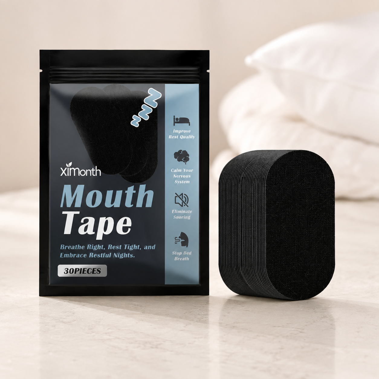 Nighttime Anti Snoring Sleep Aid Patch
