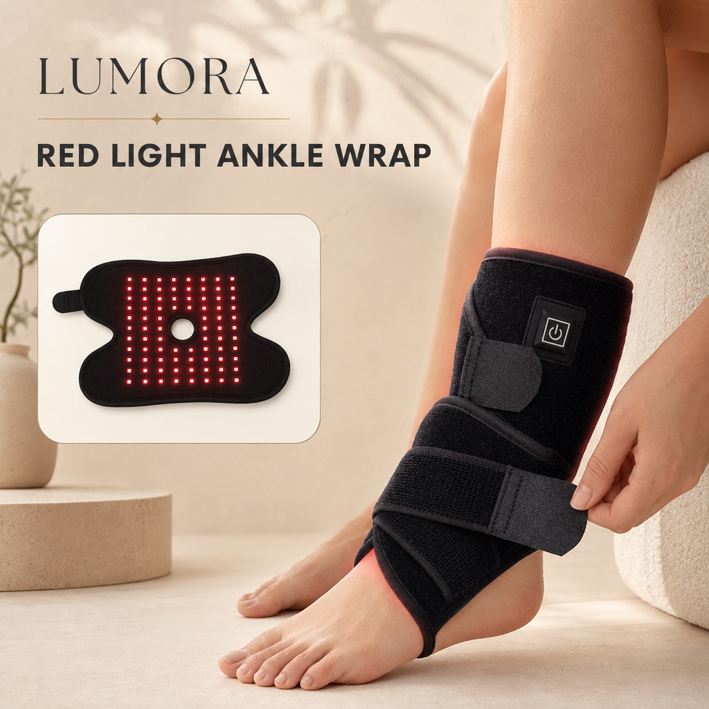 Physical Therapy Ankle Heating Red Light Hot Compress Physical Therapy Tape