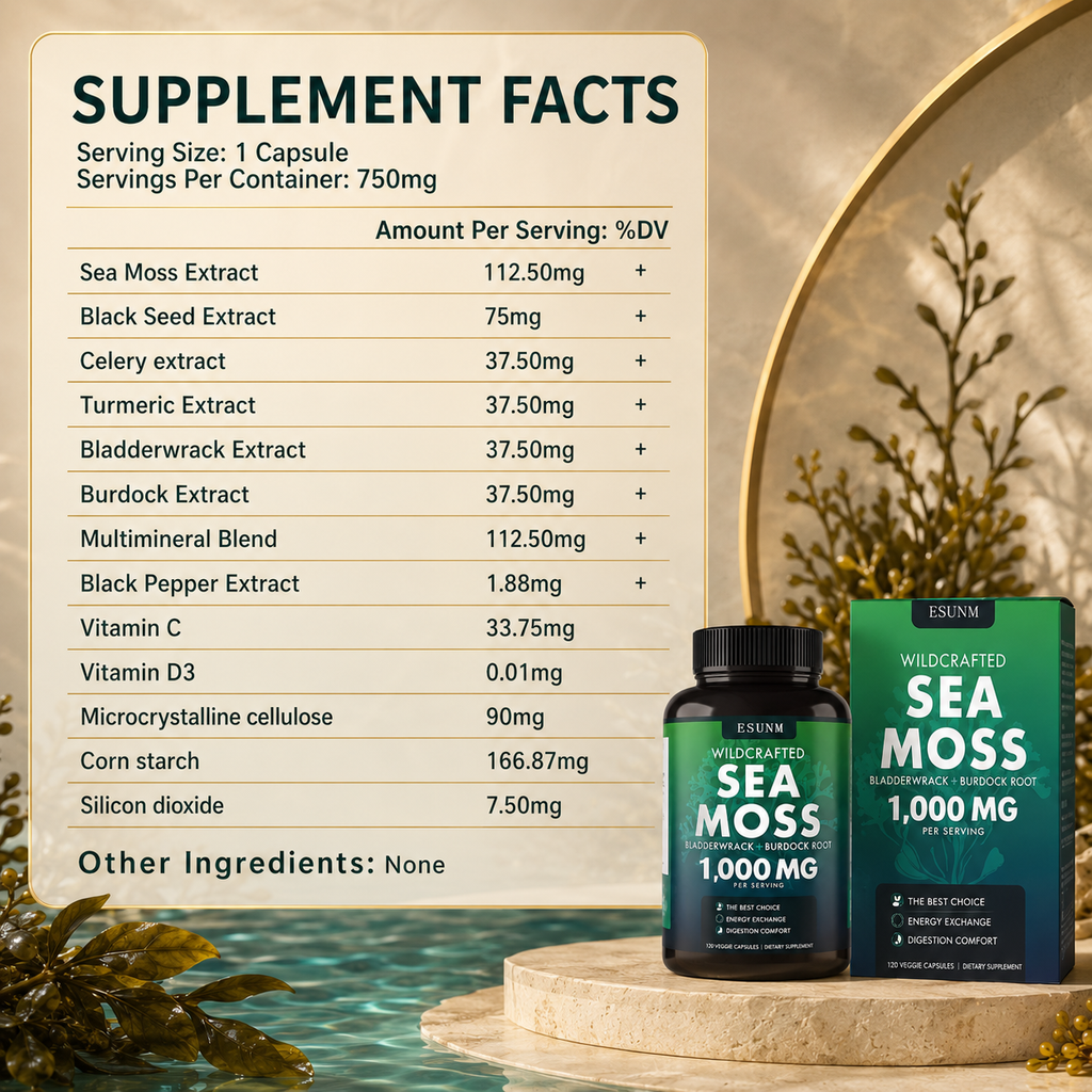 Seaweed Compound Vitamin Capsules