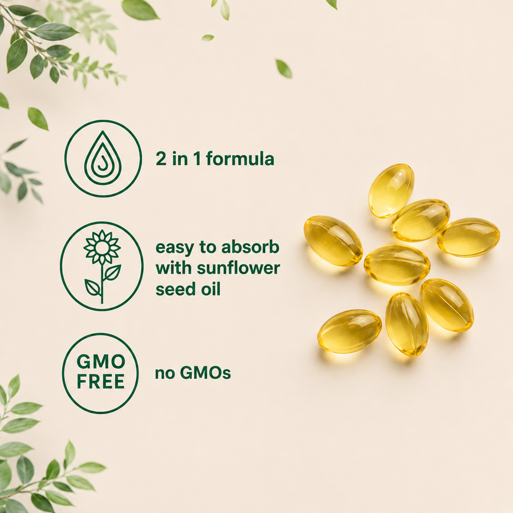 Vitamin D3k2 Softgels
