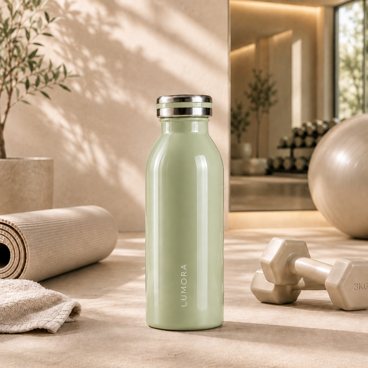 Milk Vacuum Water Bottle
