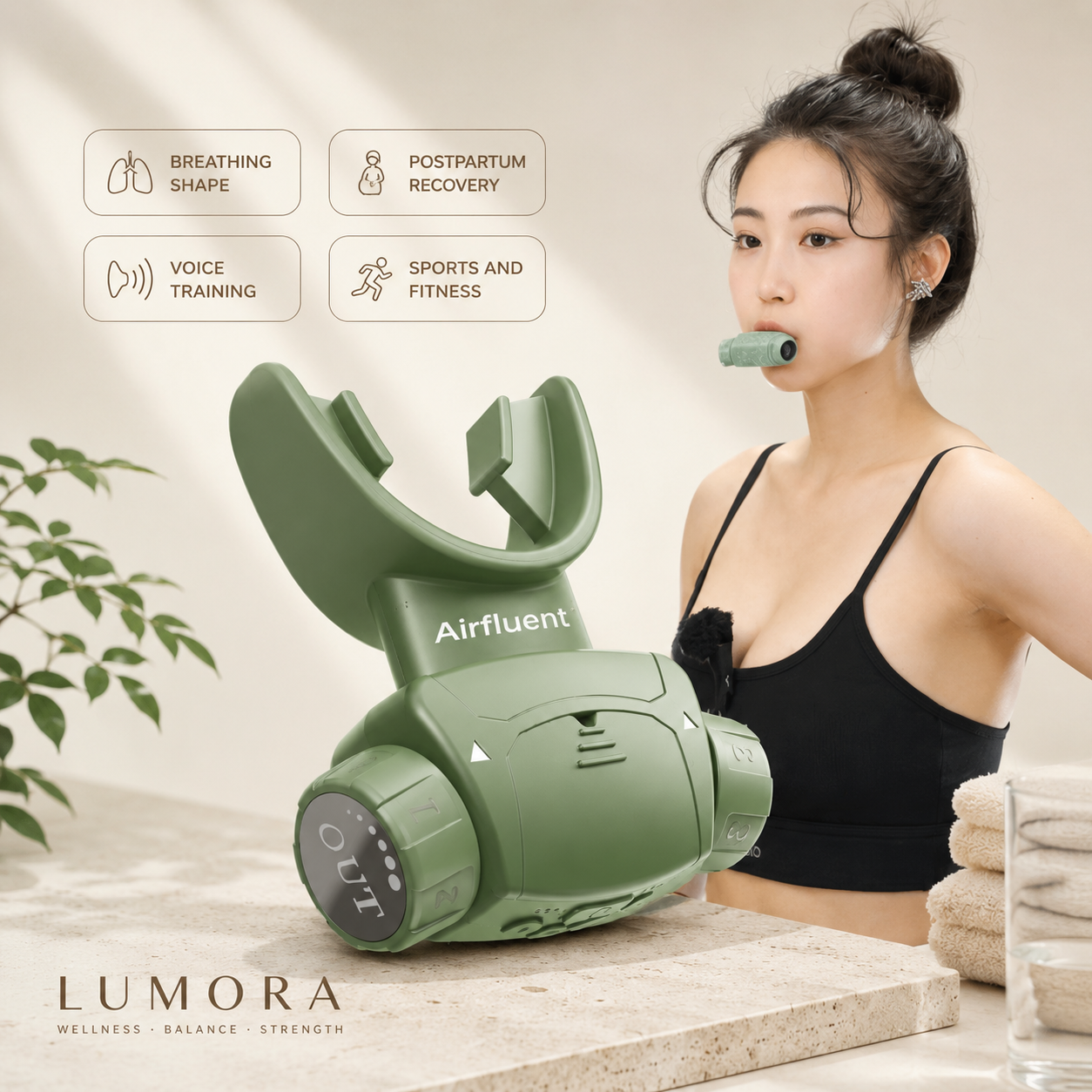 Yoga Pilates Exerciser Vital Capacity