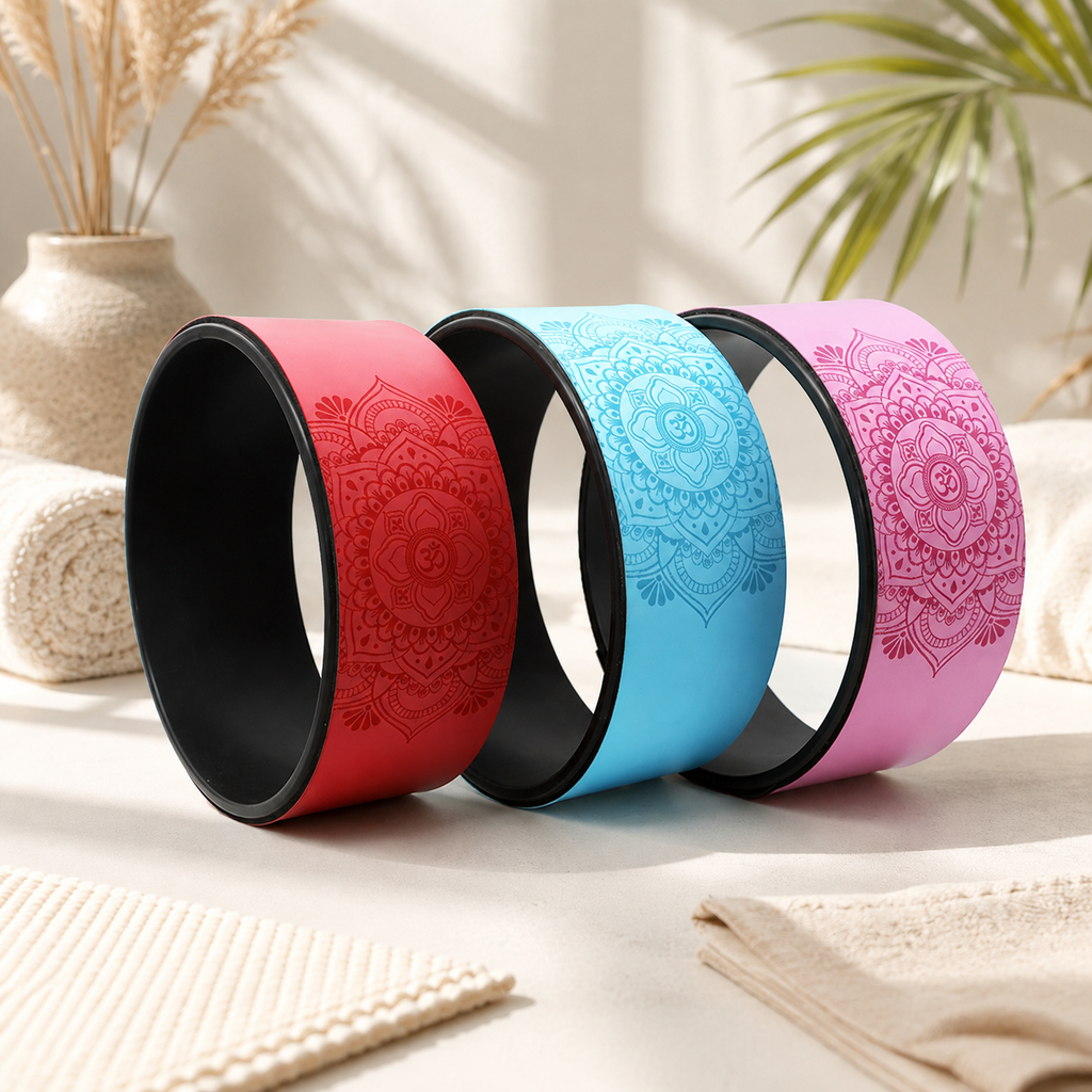 PU Yoga Wheel Yoga Circle