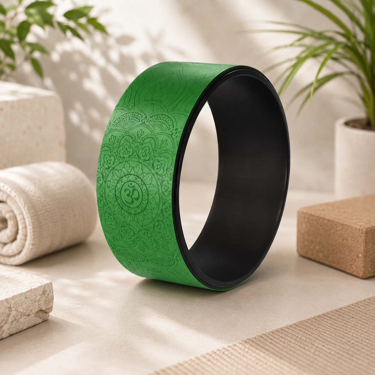 PU Yoga Wheel Yoga Circle