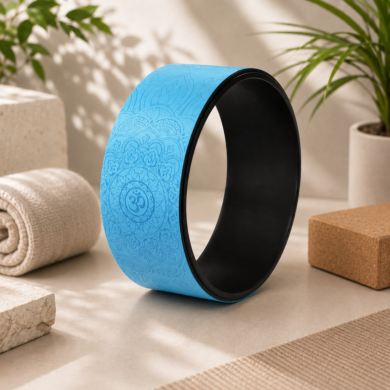 PU Yoga Wheel Yoga Circle