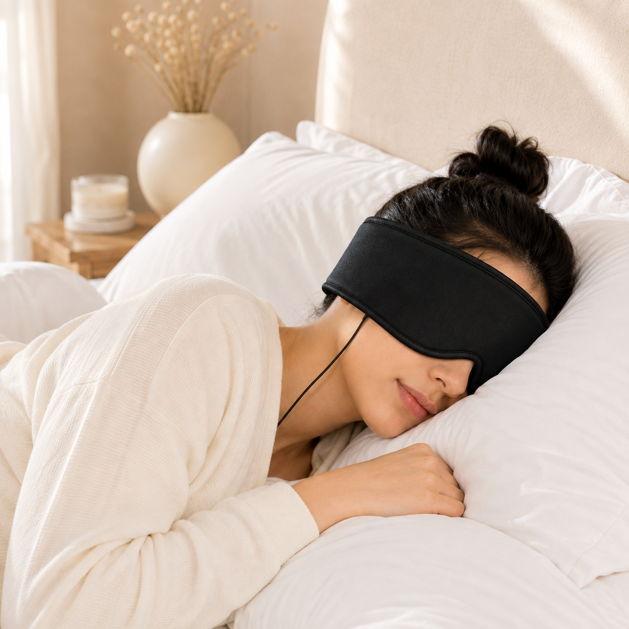 Monitoring And Analysis Sleep Aid Music Eye Mask