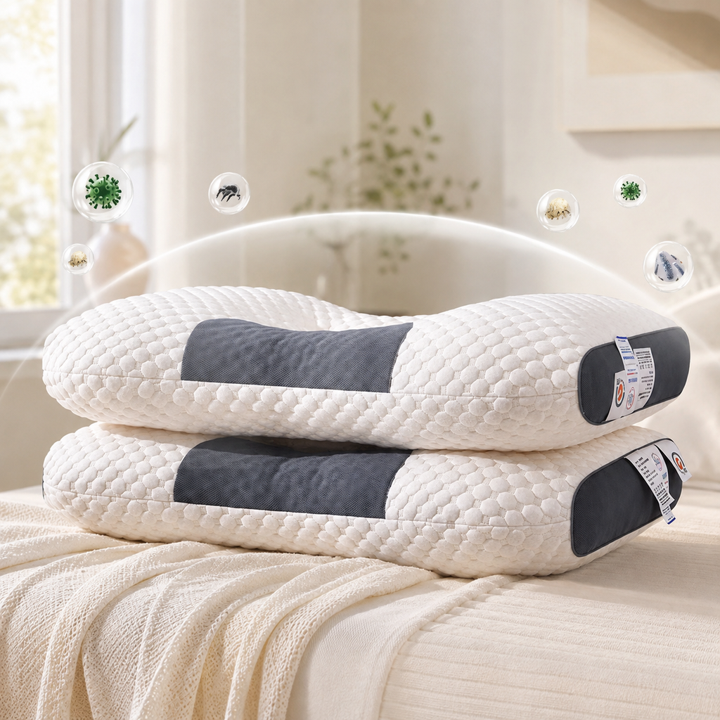 3D Knitted Cotton Pillow Sleep Aid