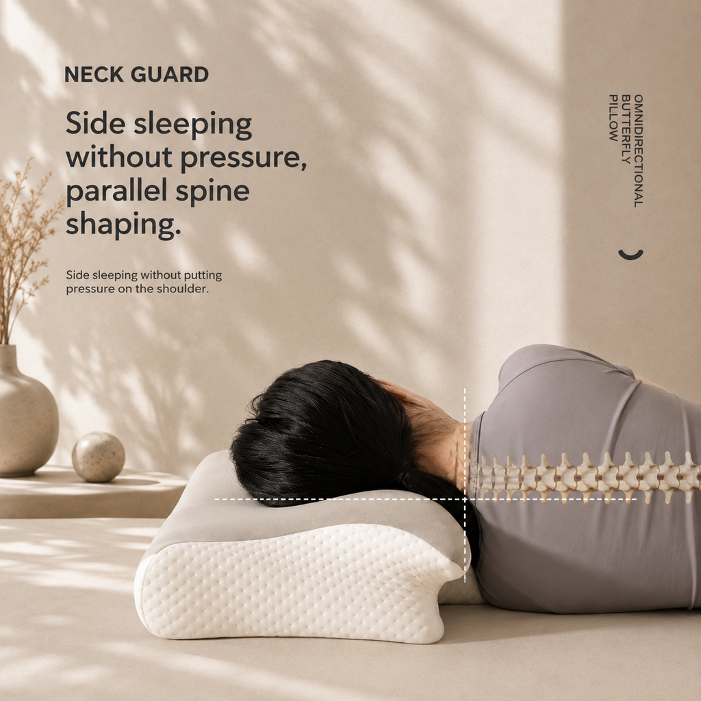 Memory Foam Pillow With Slow Recovery For Home Use