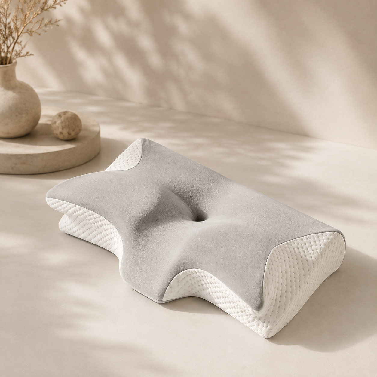 Memory Foam Pillow With Slow Recovery For Home Use