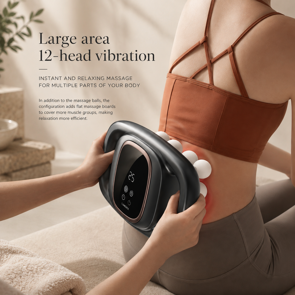12-head Massage Gun Multifunctional Massage Instrument