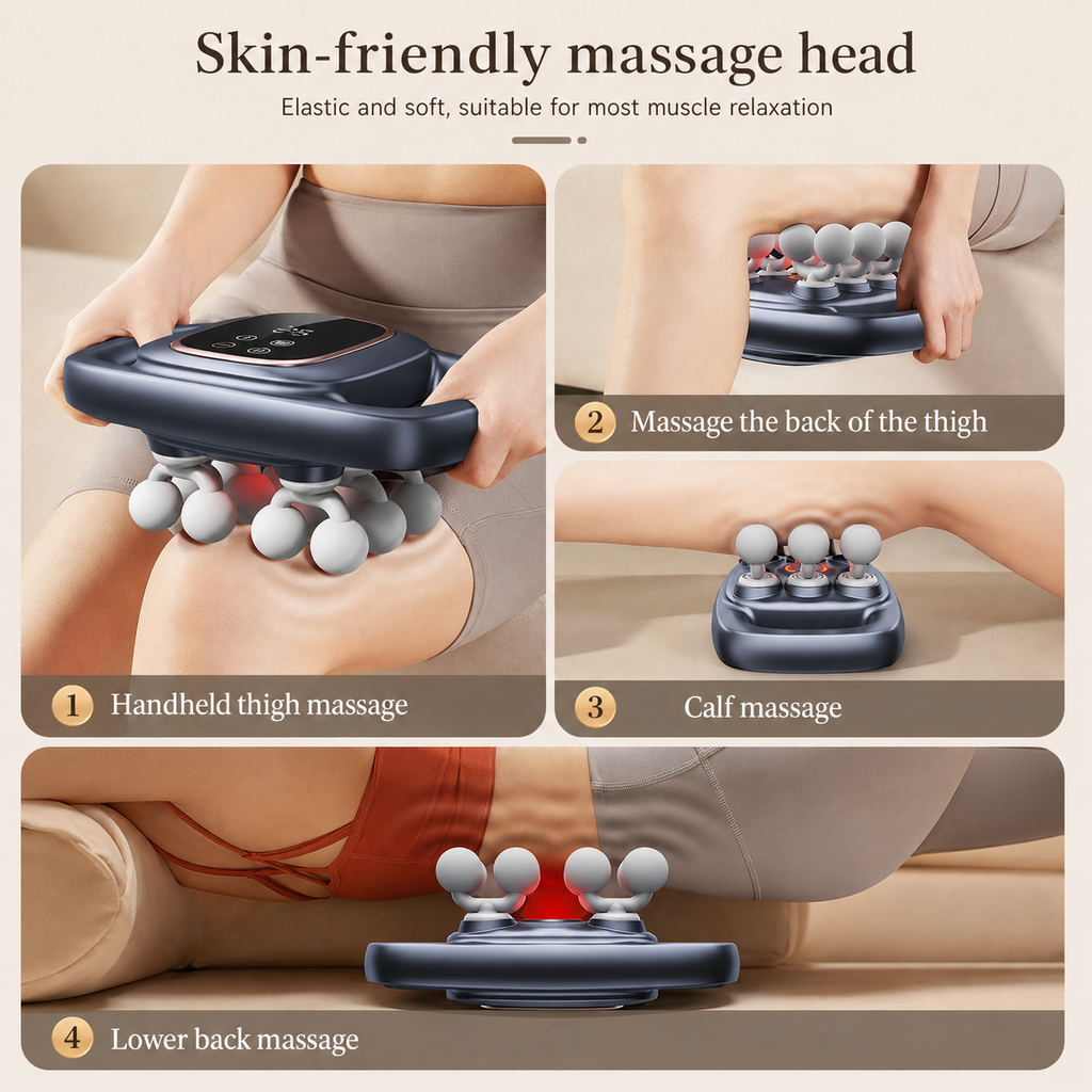 12-head Massage Gun Multifunctional Massage Instrument