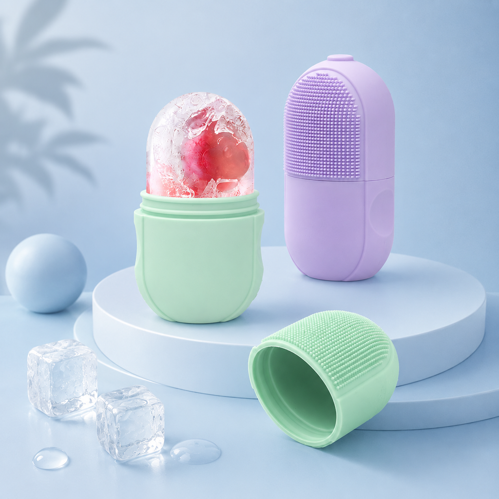 Portable Home Silicone Facial Massage Skincare Tool