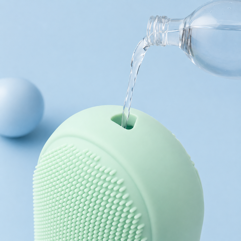Portable Home Silicone Facial Massage Skincare Tool