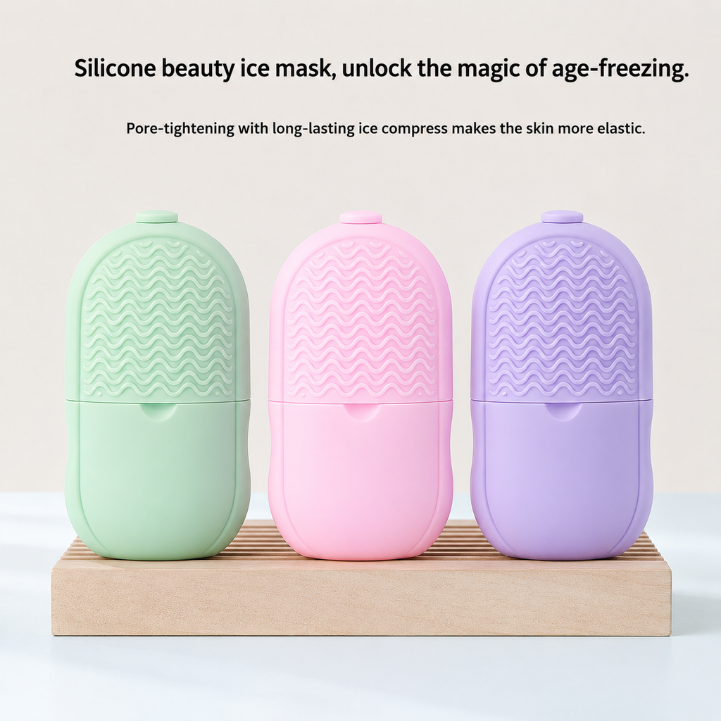 Portable Home Silicone Facial Massage Skincare Tool