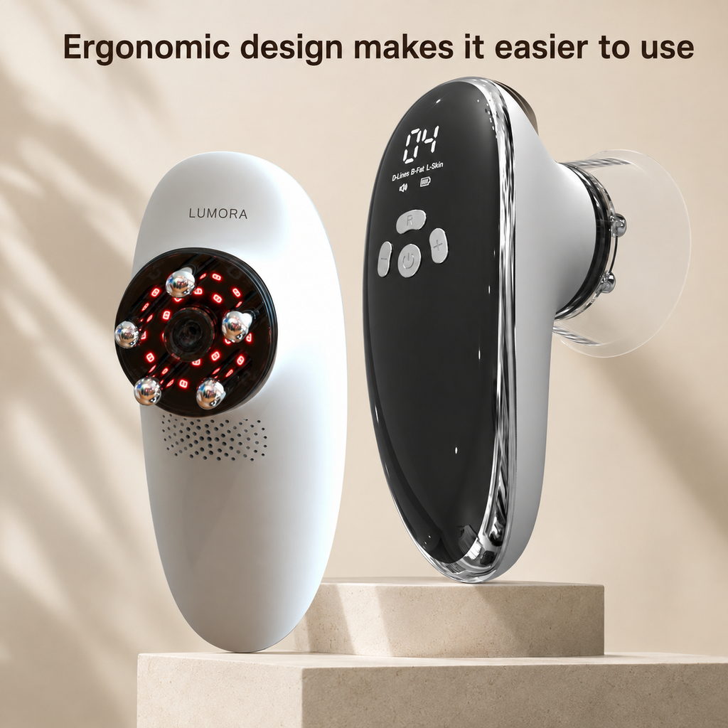 LUMORA ergonomic body sculpting device