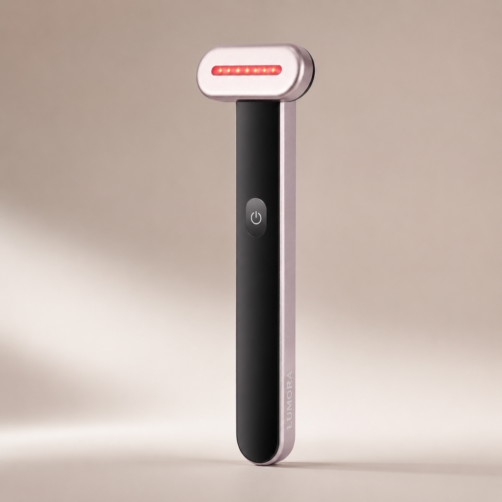 LUMORA red light facial wand