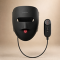 LUMORA black red light therapy mask with controller